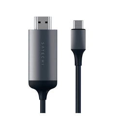 A Photo Of Satechi Type-C to HDMI Cable 4K 60Hz - High-Resolution 1.8M Cable with Durable Aluminum Connectors