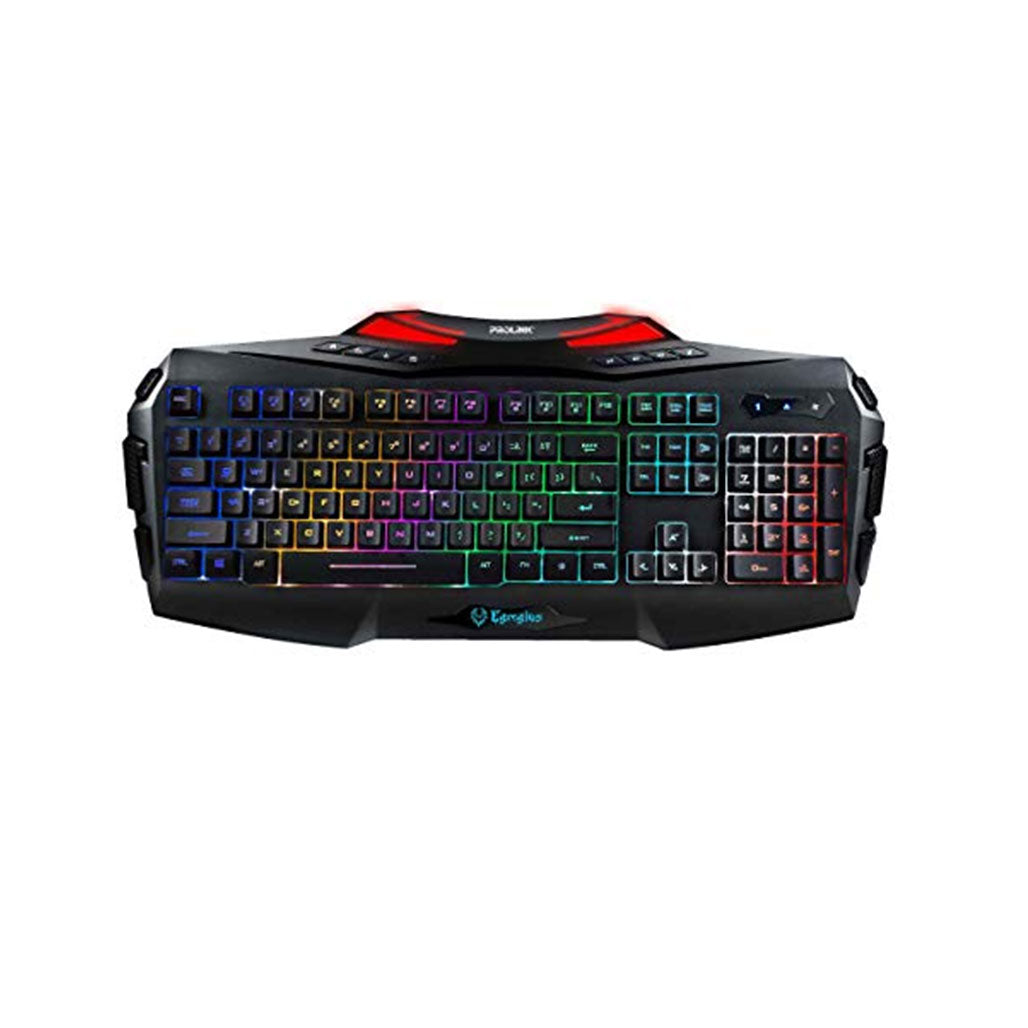 A Photo Of Prolink EGREGIUS - PKGM-9301 Full-Size Wired Gaming Keyboard