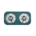 A Small Photo Of F006 Dual Motor Head Folding USB Cooling Fan - Adjustable 360-Degree Rotation with 3 Speeds's Color Variant
