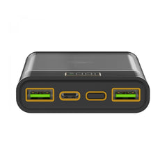 A Photo Of Green Lion Super Fast Transparent Power Bank 10000mAh ( QC 22.5W + PD 20W ) – Black