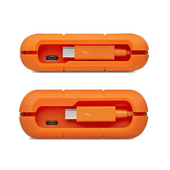 A Photo Of LaCie Rugged  LRD0TU6 USB-C 5TB Portable Hard Drive