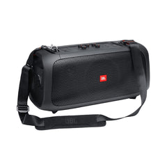 A Photo Of JBL PartyBox On-The-Go with Dual Wireless Mics - Portable Bluetooth Speaker with Light Show and Karaoke Function