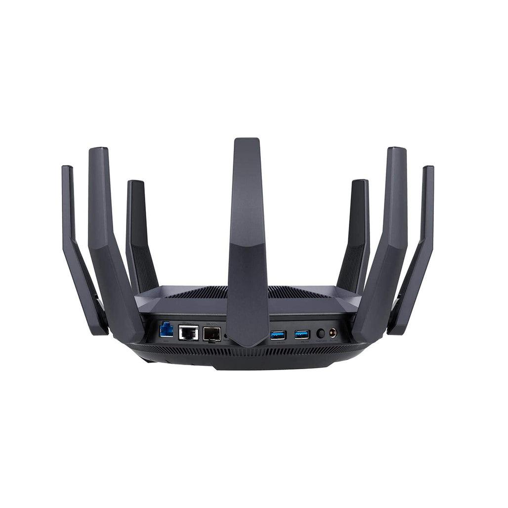 A Photo Of ASUS RT-AX89X - 12-stream AX6000 Dual Band WiFi 6 (802.11ax) Router supporting MU-MIMO and OFDMA technology