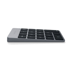 A Photo Of Satechi Aluminum Wireless Keypad – Bluetooth Rechargeable Keypad for Mac and iOS Devices