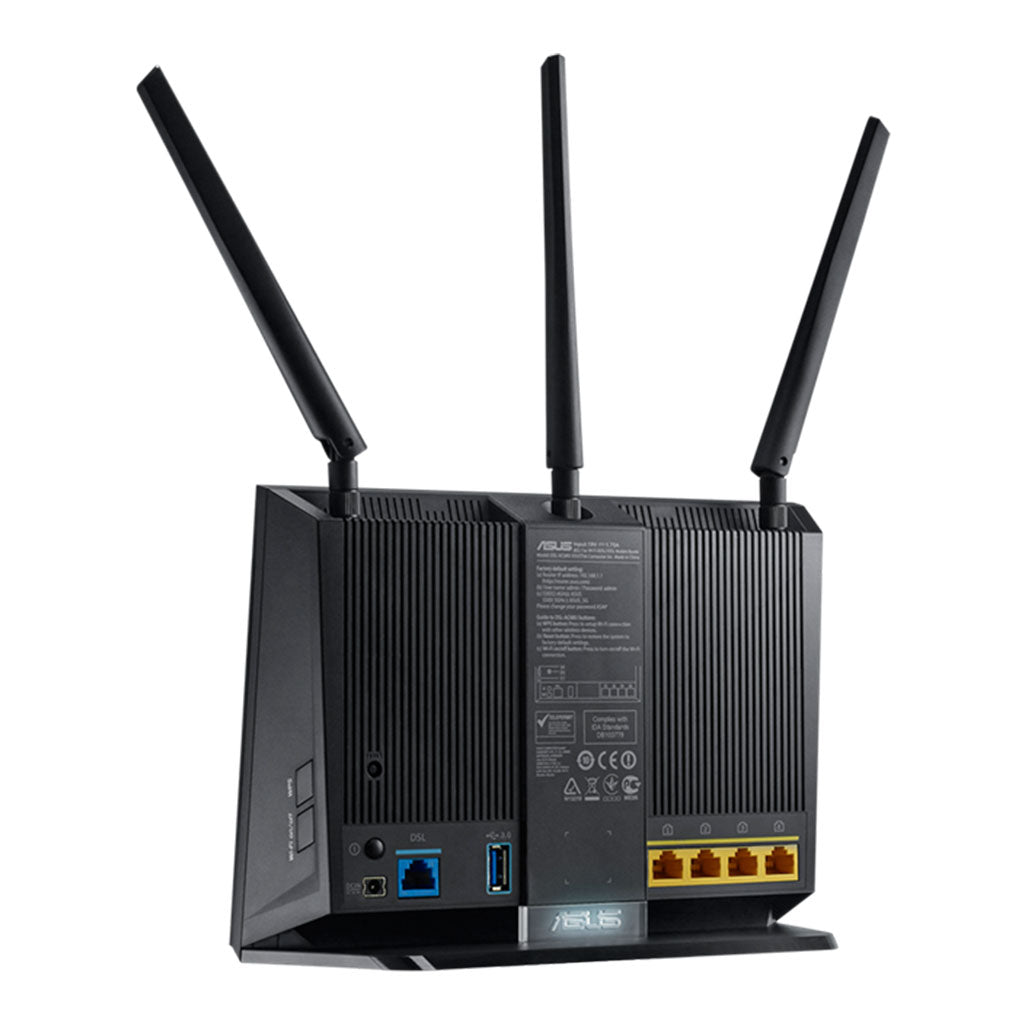 A Photo Of ASUS DSL-AC68U - AC1900 Dual Band ADSL/VDSL Gigabit WiFi Modem Router