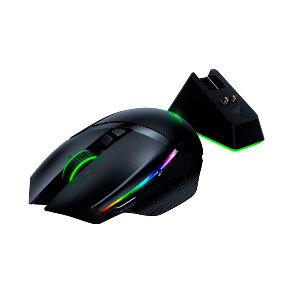 A Photo Of Razer Basilisk Ultimate Wireless Gaming Mouse with Charging Dock