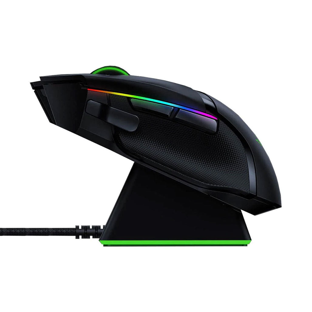 A Photo Of Razer Basilisk Ultimate Wireless Gaming Mouse with Charging Dock