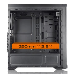 A Photo Of Cougar MX330-X Mid Tower Gaming Case – Efficient Cooling, Expandable Design, and DVD Bay Support