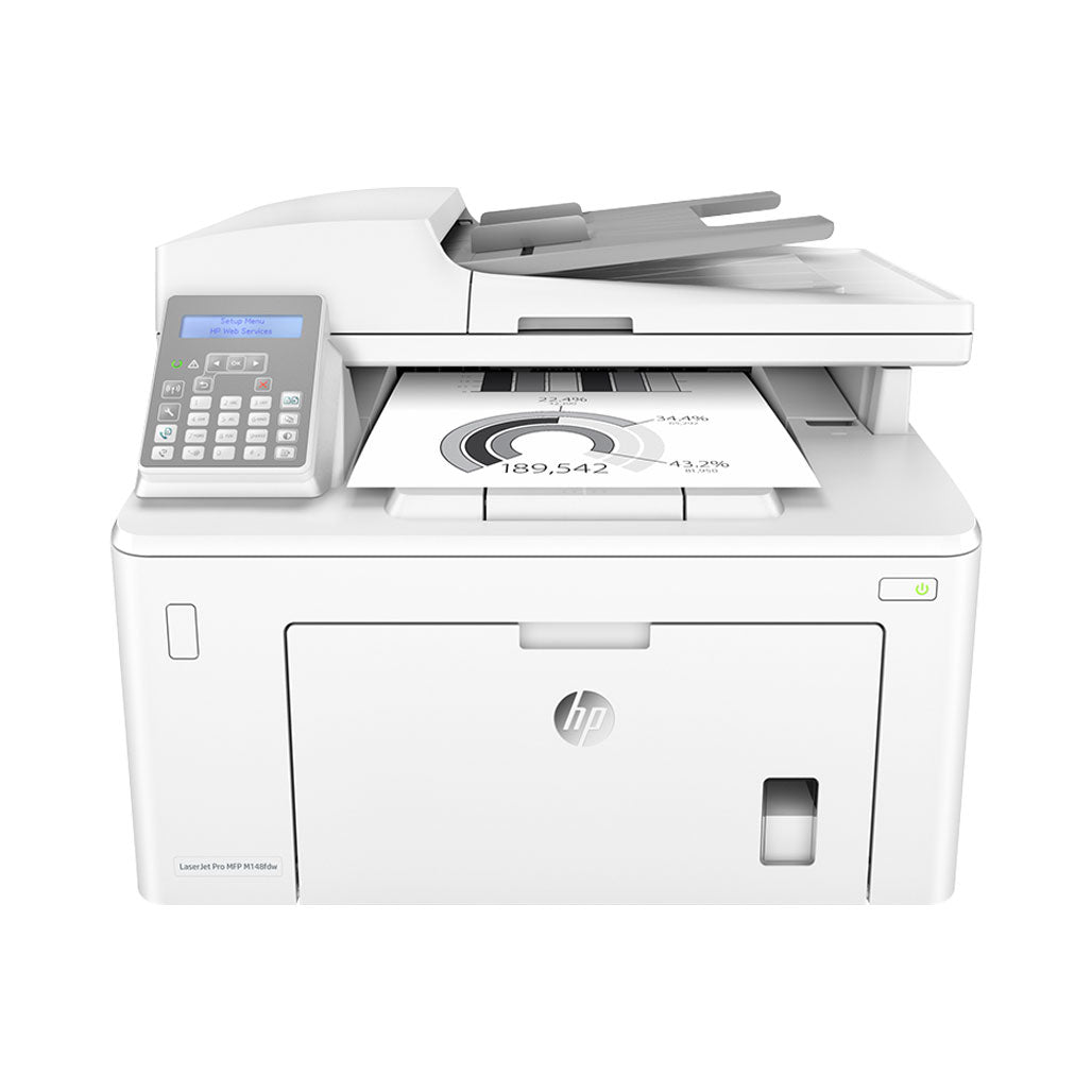 A Photo Of HP LaserJet Pro MFP M148fdw - Laser Printer