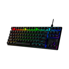A Photo Of HyperX Alloy Origins Core Red Switch - PBT Keycaps - TKL 80% Wired Mechanical Gaming Keyboard | 639N7AA#ABA