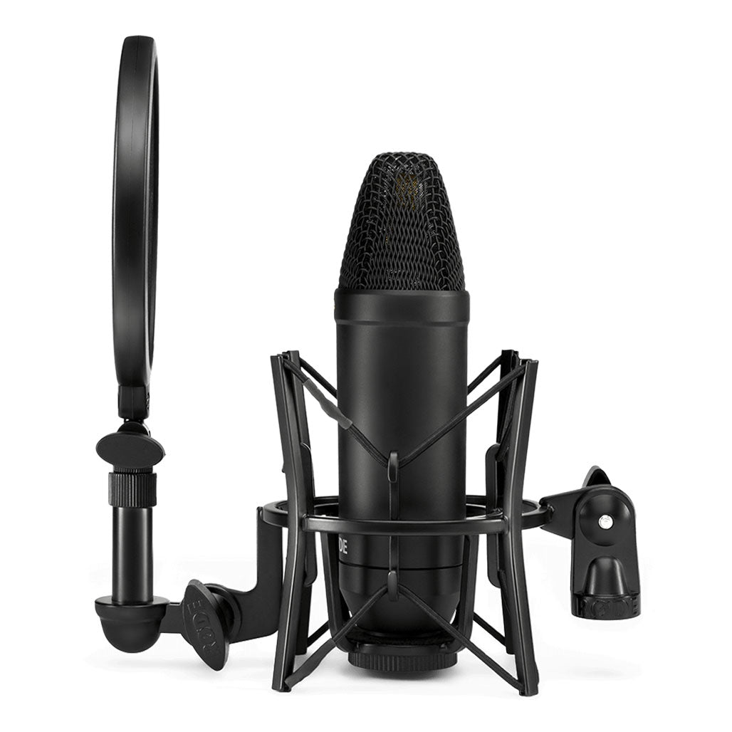 A Photo Of Rode NT1 5th Generation Studio Condenser Microphone - Dual Connect, 32-bit Float, XLR & USB