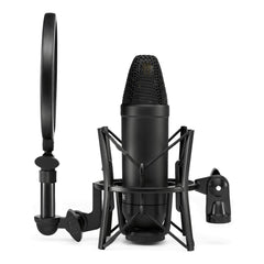 A Photo Of Rode NT1 5th Generation Studio Condenser Microphone - Dual Connect, 32-bit Float, XLR & USB