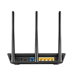 A Photo Of Asus RT-AC66U B1 - AC1750 Dual Band Gigabit WiFi Router with AiMesh for mesh wifi system