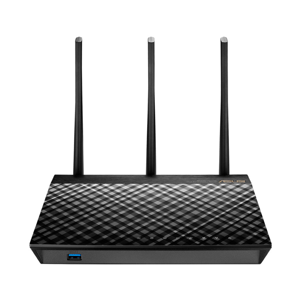 A Photo Of Asus RT-AC66U B1 - AC1750 Dual Band Gigabit WiFi Router with AiMesh for mesh wifi system