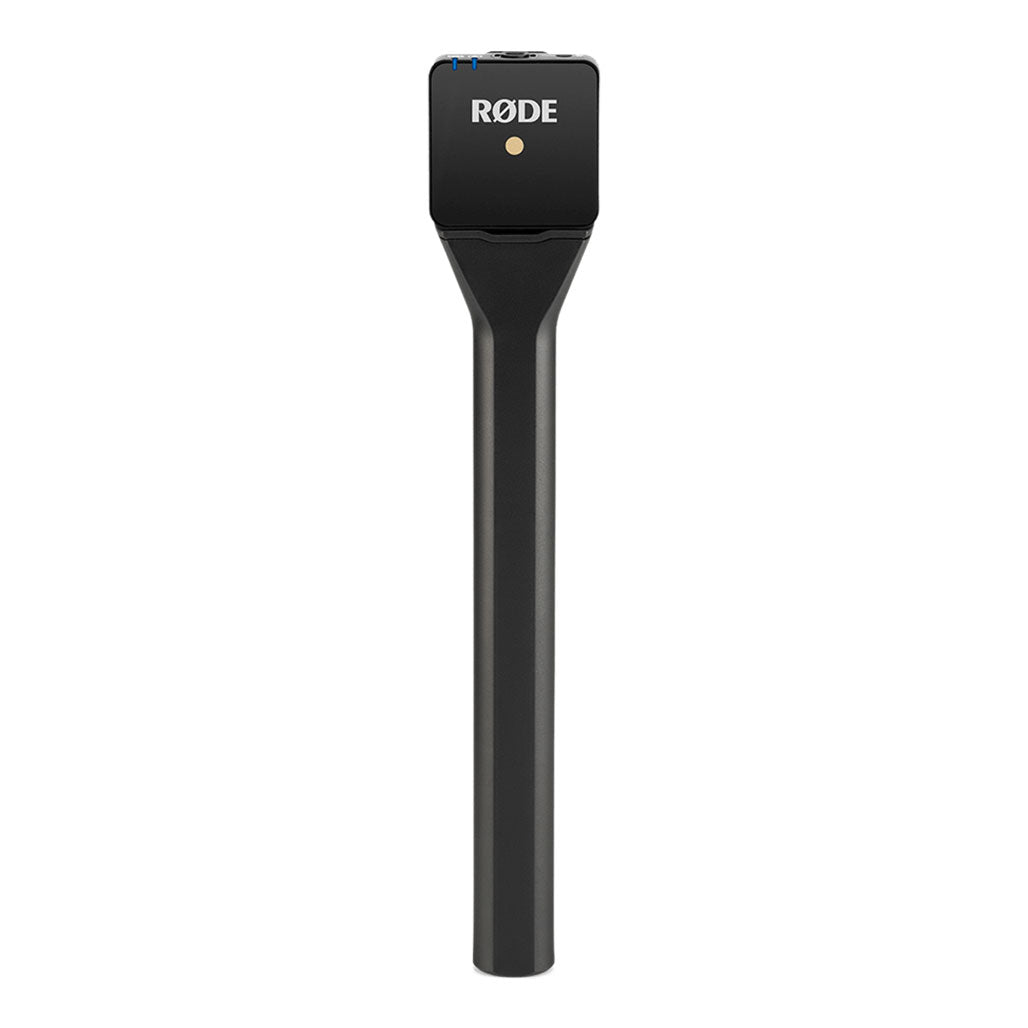 A Photo Of RØDE Interview GO Handheld Adaptor for Wireless GO - Convert Transmitter to Handheld Microphone