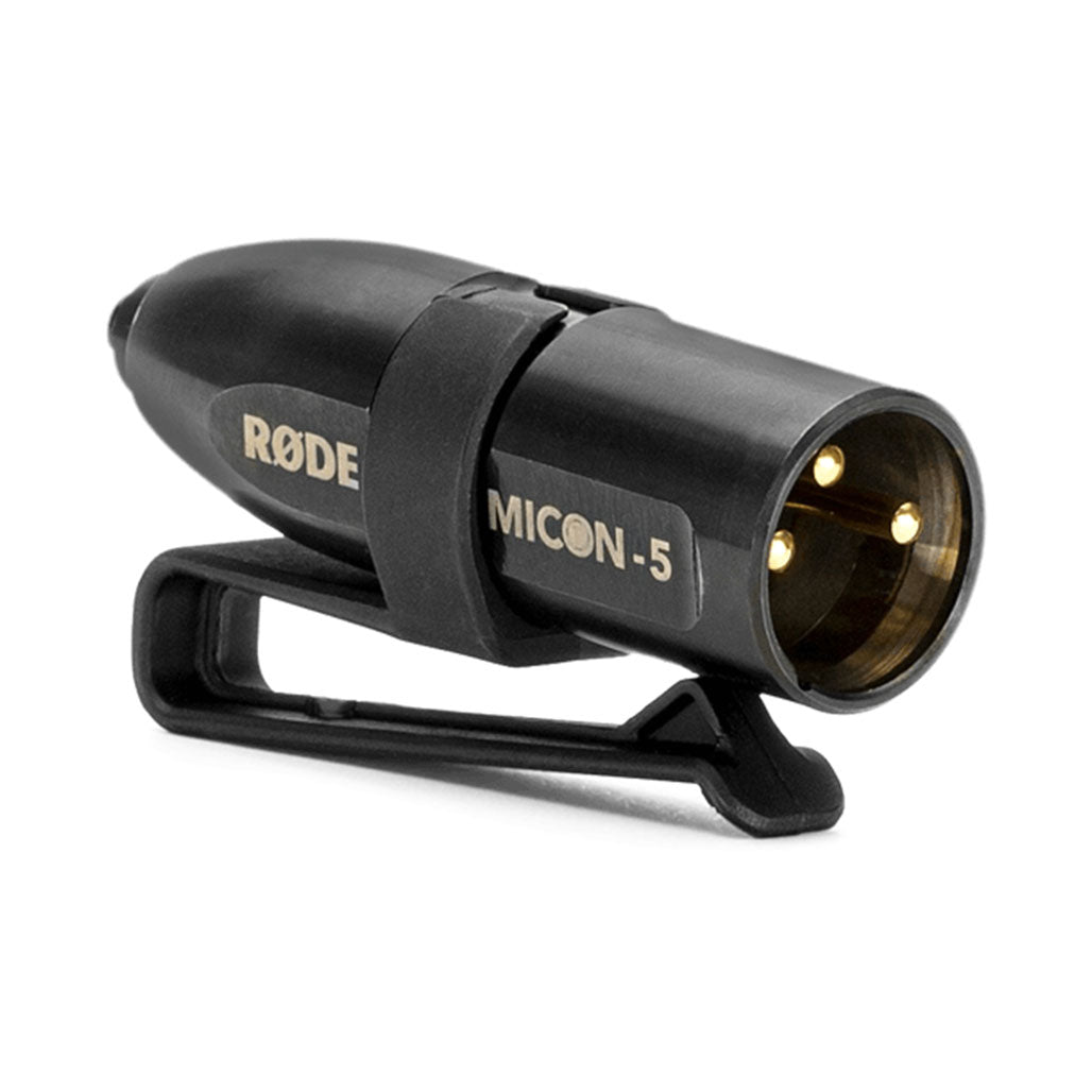 A Photo Of RØDE MiCon-5 Connector - Adapter for 3-Pin XLR Devices with Phantom Power