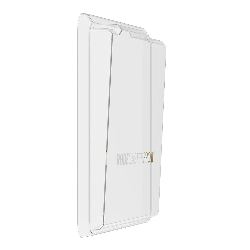 A Photo Of Rode RØDECover II – Clear Polycarbonate Dust Cover for RØDECaster Pro II
