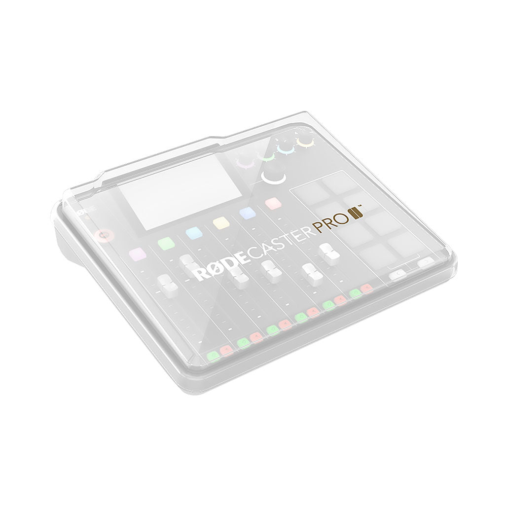 A Photo Of Rode RØDECover II – Clear Polycarbonate Dust Cover for RØDECaster Pro II