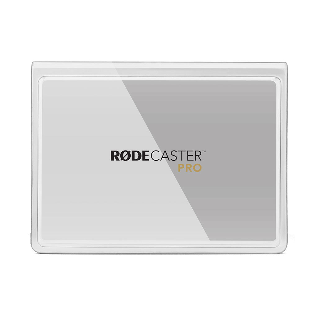 A Photo Of Rode RØDECover Pro – Clear Polycarbonate Dust Cover for RØDECaster Pro