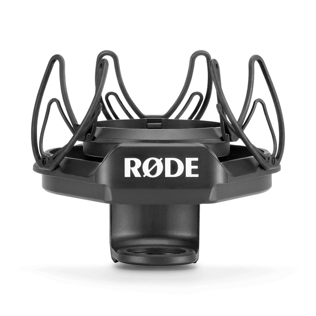 A Photo Of Rode SMR Premium Studio Microphone Shock Mount – Rycote® Lyre® Suspension System with Integrated Pop Filter