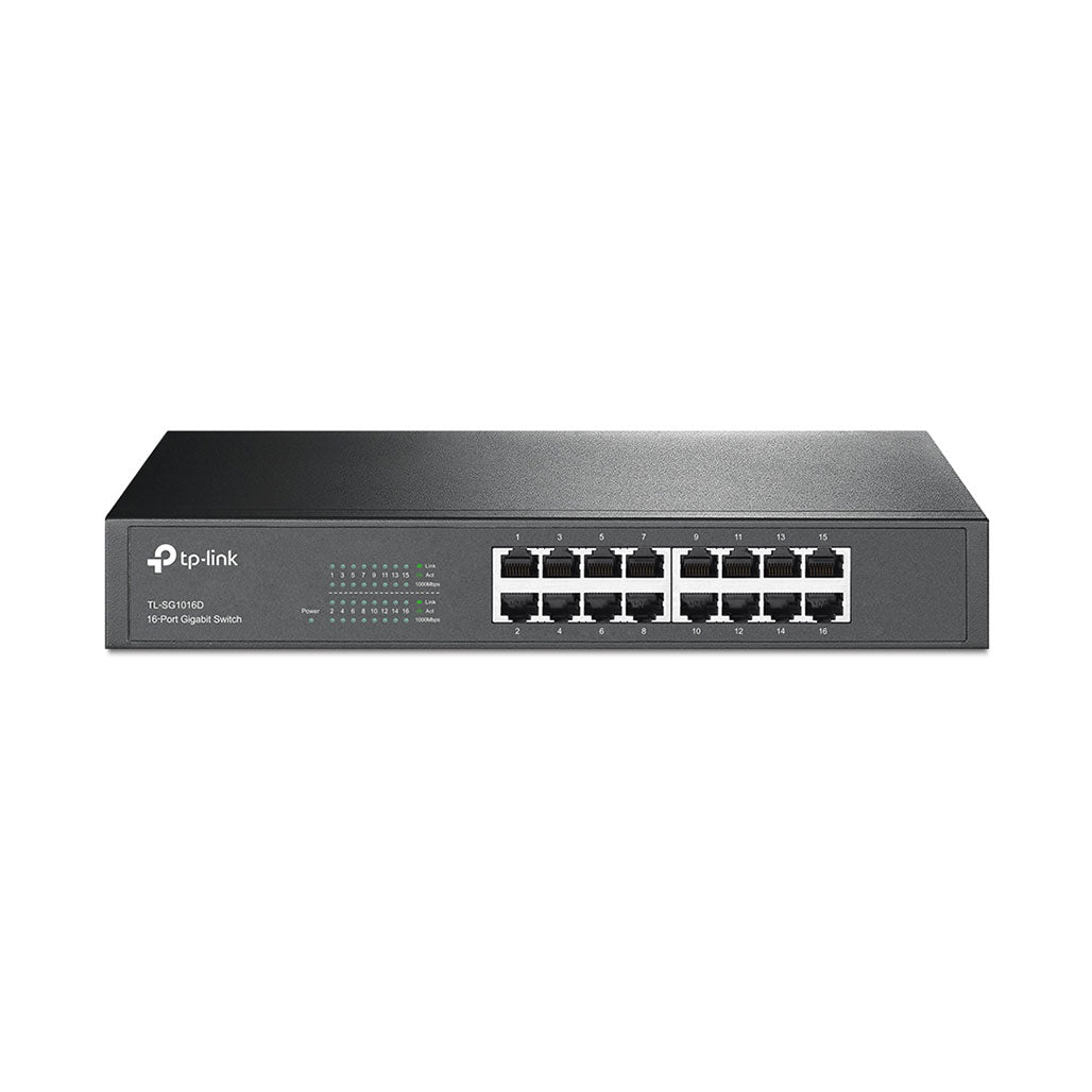 A Photo Of TP-Link TL-SG1016D - 16-Port Gigabit Desktop/Rackmount Switch
