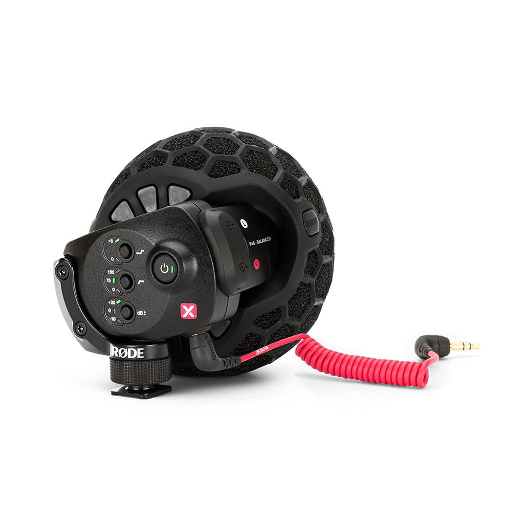 A Photo Of Rode Stereo VideoMic X – Stereo On-Camera Microphone