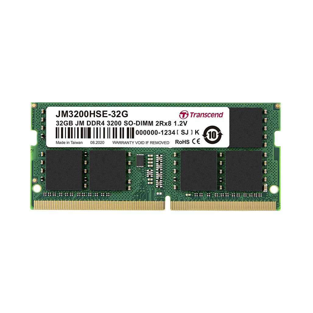 A Photo Of Transcend Memory Laptop DDR4 3200MHz