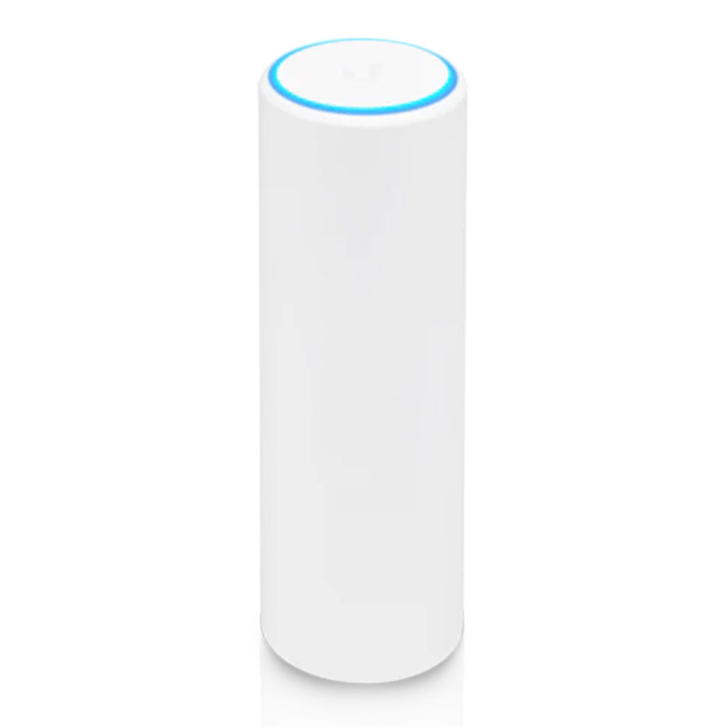 A Photo Of Ubiquiti Networks U6-Mesh | High-Speed 4800 Mbit/s Wi-Fi 6 Access Point with PoE Support