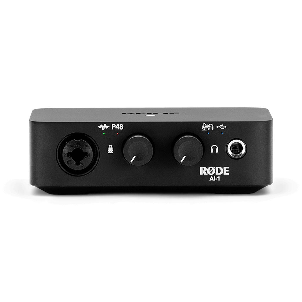A Photo Of Rode AI-1 Single-Channel Audio Interface