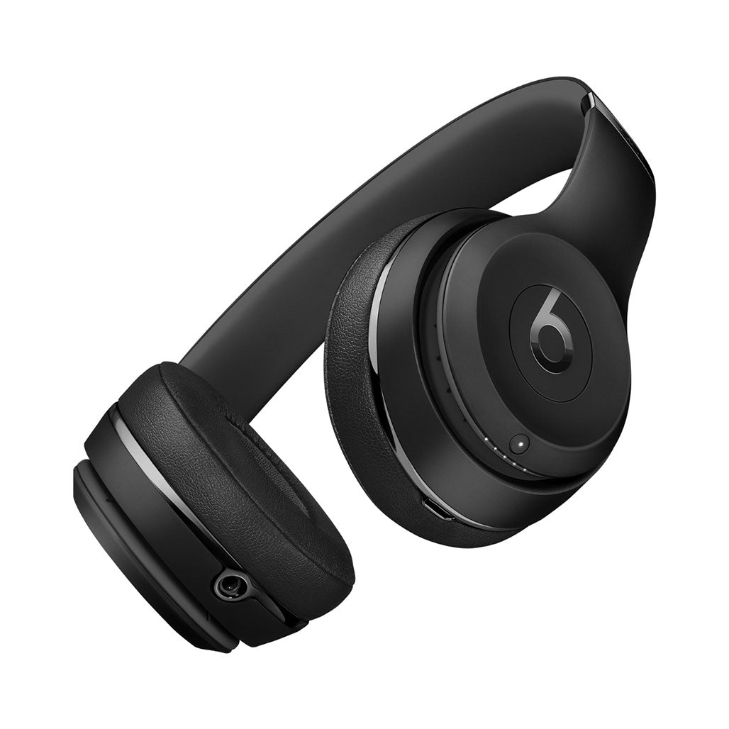 A Photo Of Beats Solo3 Wireless - High-Performance On-Ear Headphones with 40-Hour Battery Life, Spatial Audio, and Apple W1 Chip