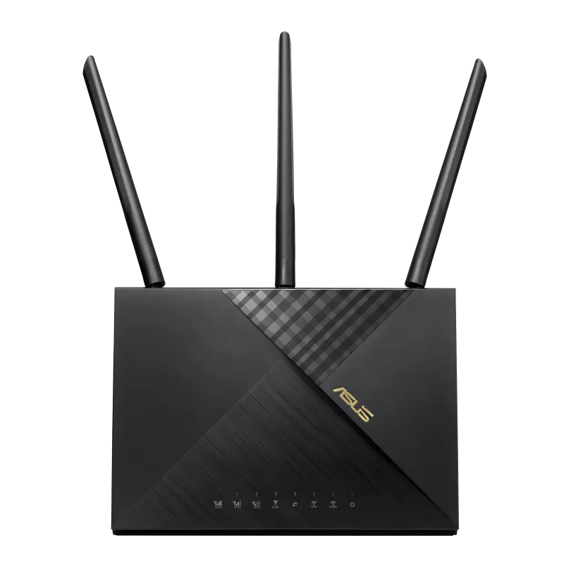 A Photo Of Asus 4G-AX56 - 4G+ Cat.6 300Mbps Dual-Band WiFi 6 AX1800 LTE Router,Captive portal,AiProtection Classic network security,Parental controls