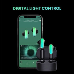 A Photo Of HHOGene GPods - NC Wireless Earbuds with Light Control