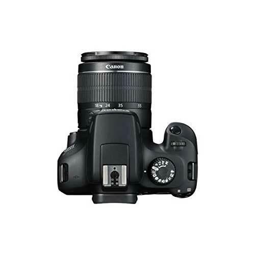 A Photo Of Canon EOS 4000D - DSLR Camera Bundle with 18-55mm III Lens, 32GB Memory Card, and Bag