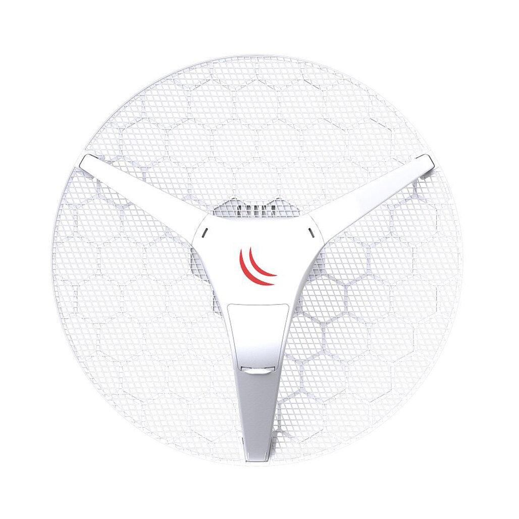 A Photo Of MikroTik LHG 5 - Dual Chain 24.5dBi 5GHz CPE with Integrated Antenna | RBLHG-5nD