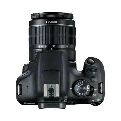 A Photo Of Canon EOS 2000D - DSLR Camera with 18-55mm III Lens