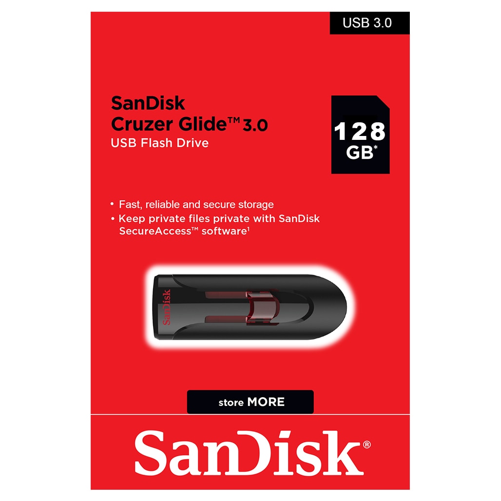 A Photo Of SanDisk Cruzer Glide 3.0 Flash Drive