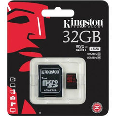 A Photo Of Kingston 32GB UHS-I U3 microSDHC Memory Card