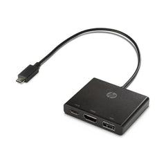 A Photo Of HP USB-C to Multi-Port Hub - Compact Connectivity Solution with HDMI and USB Ports