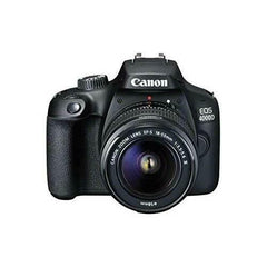A Photo Of Canon EOS 4000D - DSLR Camera Bundle with 18-55mm III Lens, 32GB Memory Card, and Bag