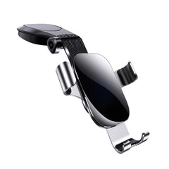 A Photo Of JOYROOM Car Mobile Holder JR-ZS198 | Aluminum Alloy & Silicone, Adjustable for 4.0-7.2 Inch Phones