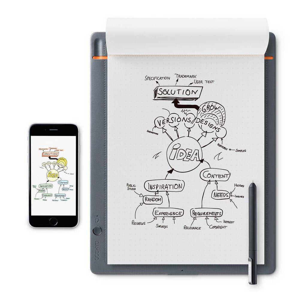 A Photo Of Wacom Bamboo Slate Smartpad (Small) - CDS610S