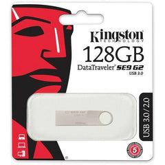 A Photo Of Kingston 128GB DataTraveler SE9 G2 USB 3.0 Flash Drive