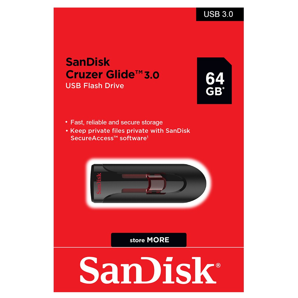 A Photo Of SanDisk Cruzer Glide 3.0 Flash Drive