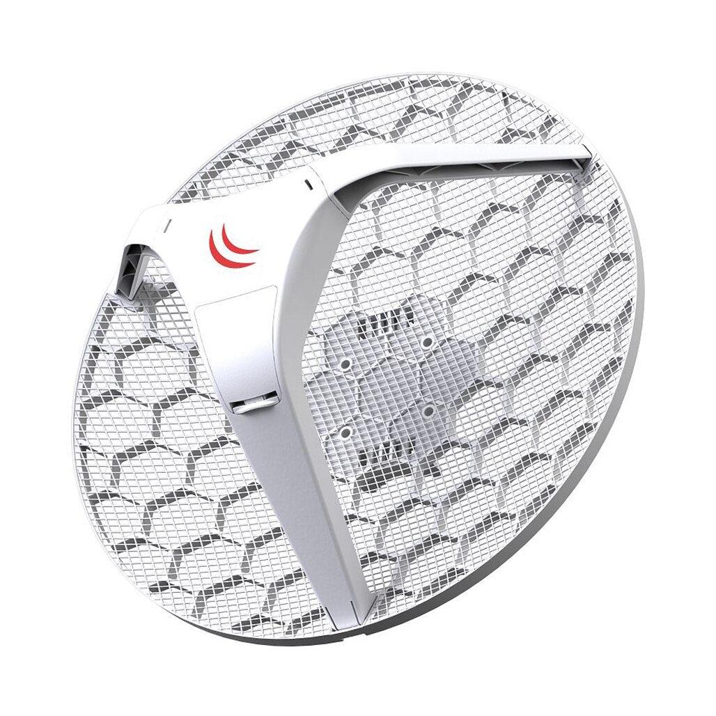 A Photo Of MikroTik LHG 5 - Dual Chain 24.5dBi 5GHz CPE with Integrated Antenna | RBLHG-5nD