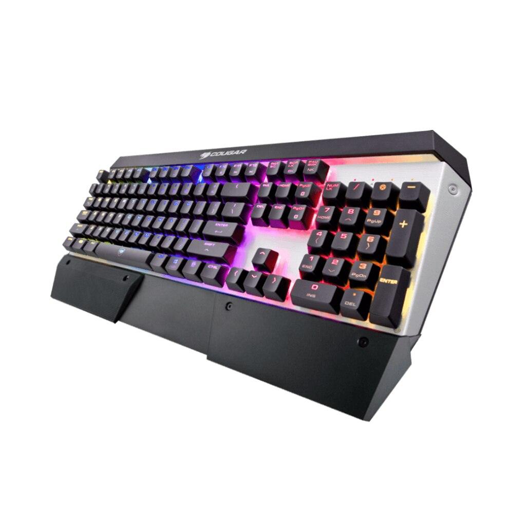 A Photo Of Cougar Attack X3 - Wired RGB Mechanical Gaming Keyboard - Cherry MX Switches