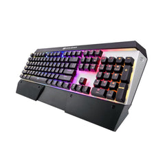 A Photo Of Cougar Attack X3 - Wired RGB Mechanical Gaming Keyboard - Cherry MX Switches