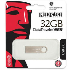 A Photo Of Kingston 32GB DataTraveler SE9 USB Flash Drive
