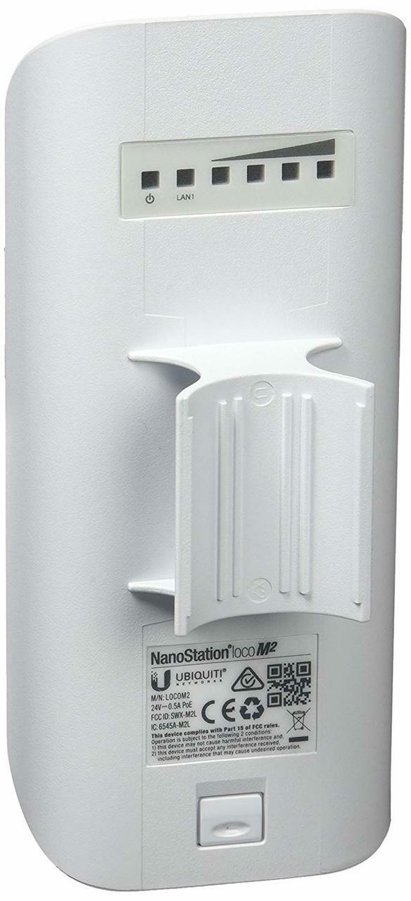 A Photo Of Ubiquiti NanoStation locoM2 - 2.4GHz Indoor-Outdoor airMax 8dBi CPE