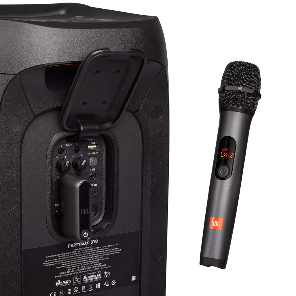 A Photo Of JBL Wireless Microphone Set - Dual-Channel Receiver