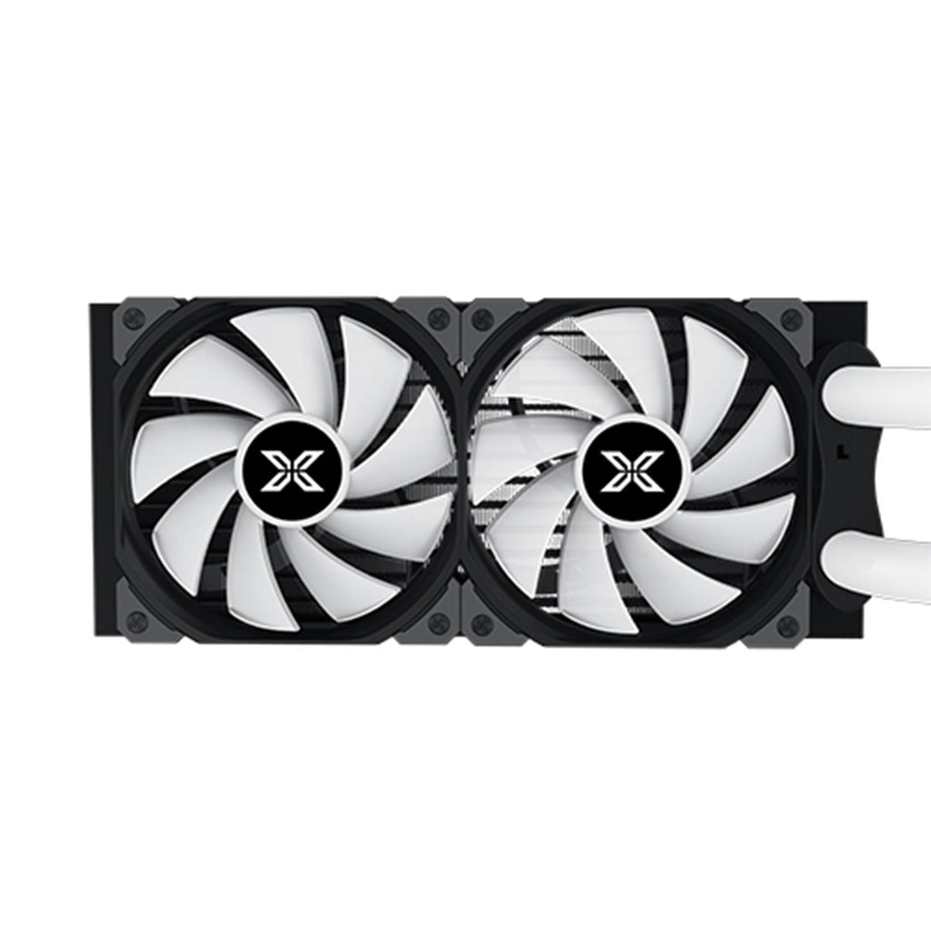 A Photo Of Xigmatek Neon Aqua 240 Liquid Cooler ARGB LED Pump Head & Tube